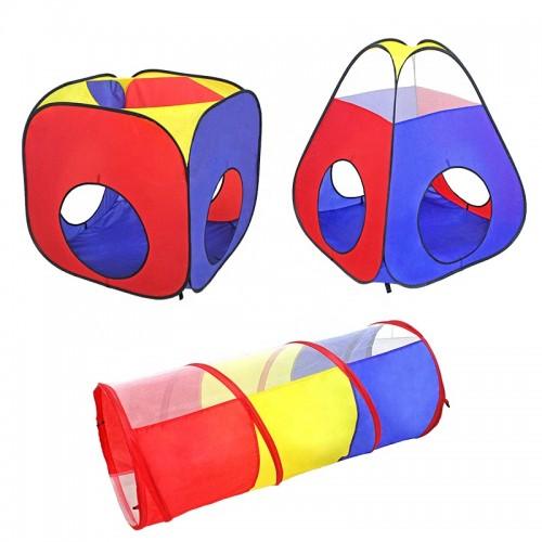4 in 1 Children Kids Playhouse Tent, Ball Pit, Tunnels with Storage Bag - Toytexx 4 in 1 Children Kids Playhouse Tent, Ball Pit, Tunnels with Storage Bag - Toytexx